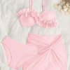 Đồ bơi bikini bé gái xanh mint thanh lịch mùa hè